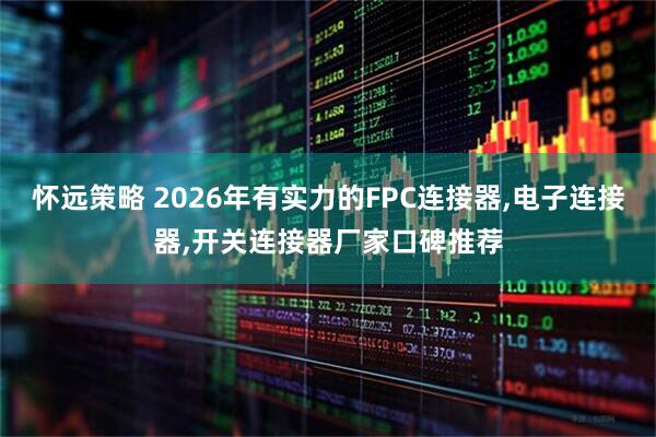怀远策略 2026年有实力的FPC连接器,电子连接器,开关连接器厂家口碑推荐